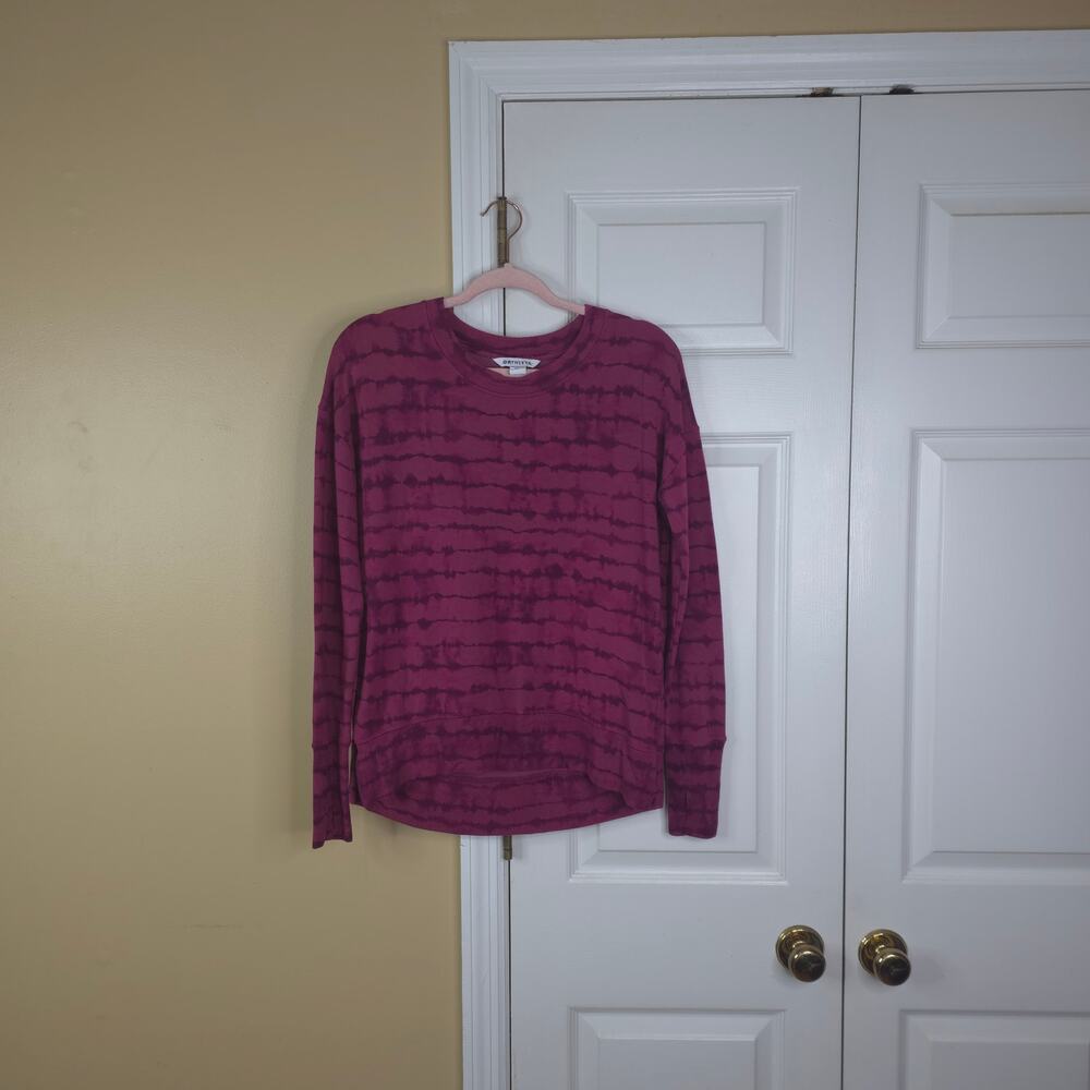 Athleta Women's Coaster Luxe Nirvana Sweatshirt in  Heathered Plum Purple XS